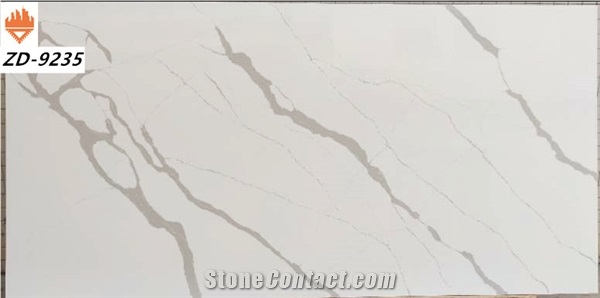  OEM White Artificial Quartz Stone with Wholesales Prices